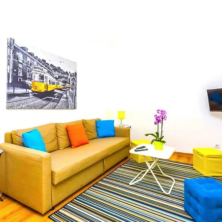Cozy/hip Studio+terrace 1010d Apartamento Lisboa
